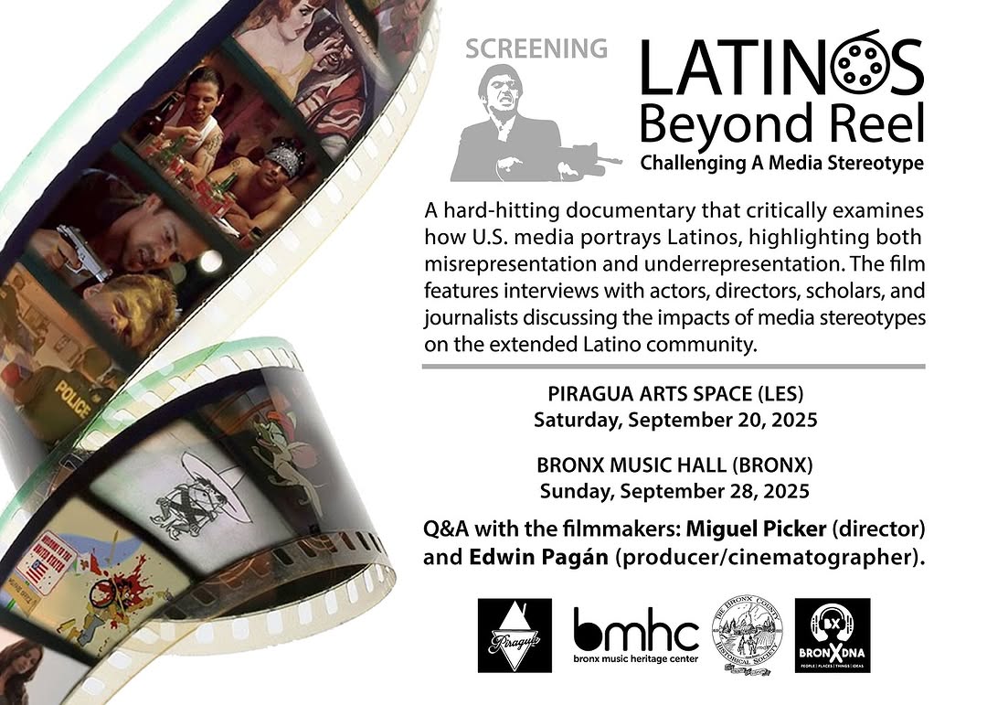 Flyer for latinos beyond reel