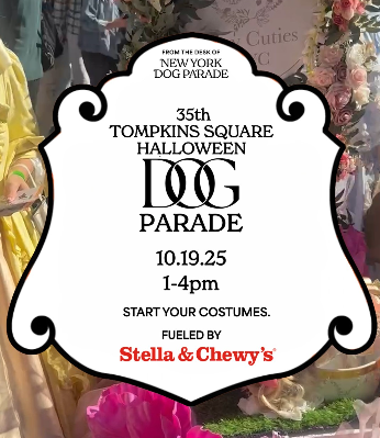 flyer for dog parade